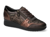 chaussure mephisto lacets iasmina bronze